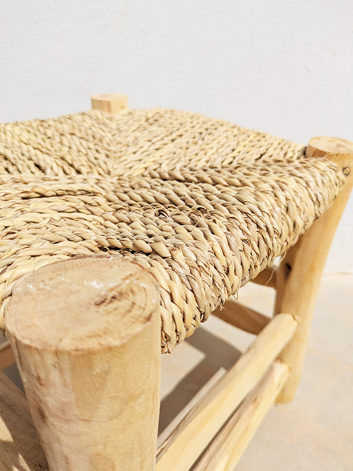 tabouret bohème tressé en corde tabouret bohème tressé en corde