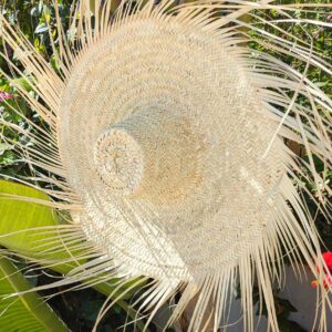 chapeau de paille décoratif